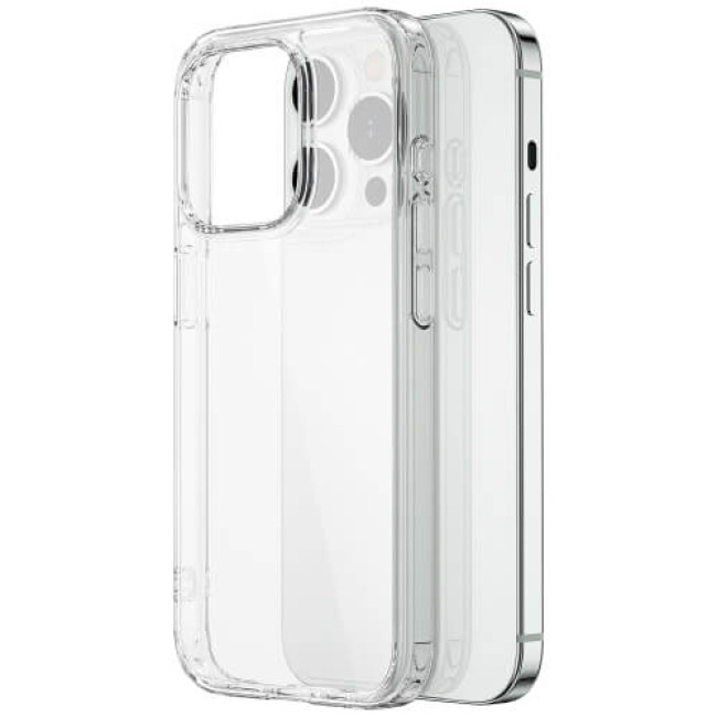 Чохол-накладка WiWU ZCC-108 TPU Clear Series for iPhone 15 Pro Max Transparent