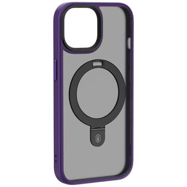 Чохол-накладка WIWU ZMM-010 Magnetic Stand Series for iPhone 15 Pro Max Purple