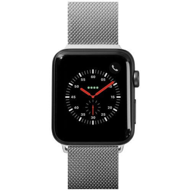 Ремінець Laut STEEL LOOP for Apple Watch 38/40 mm Silver (LAUT_AWS_ST_SL)
