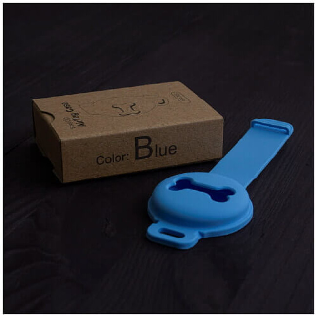Аксесуар Yosyn Back Clip AirTag Case Blue (PSP-303-BL)