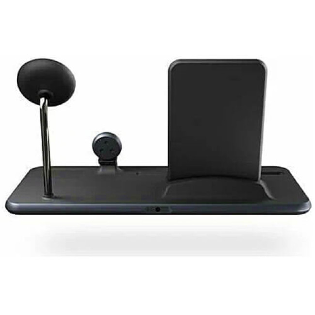 Бездротовий зарядний пристрій Zens 4-in-1 MagSafe + Watch + iPad Wireless Charging Station Black (ZEDC21B/00)