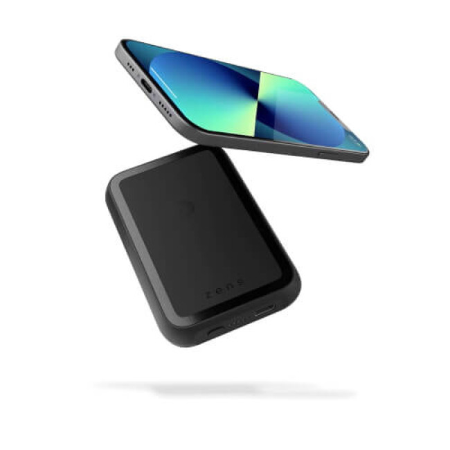 Додатковий акумулятор Zens Magnetic Single Powerbank 4000 mAh Black (ZEPP01M/00)