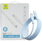 Кабель Blueo TPE·PD Fast Charging USB-C to Lightning Cable Blue (BC5919-BLE)
