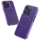 Чохол-накладка Blueo Crystal Drop PRO Resistance Case for iPhone 14 Pro Max with MagSafe Purple (B41-I14PMPRP)