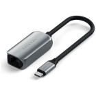 Перехідник Satechi USB-C 2.5 Gigabit Ethernet Space Gray (ST-AE25M)