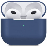 Чохол для навушників AhaStyle Silicone Case for AirPods 3 Midnight Blue
