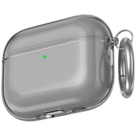 Чохол AhaStyle Transparent TPU Case for Airpods Pro 3 Black (CP-WG182-G-CBK)