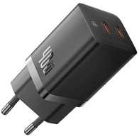 Мережевий зарядний пристрій Baseus GaN5 Pro 40W Black (CCGP180101)