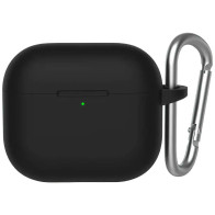 Чохол для навушників Blueo для AirPods 4 [B44] Liquid Silicone Series (Black)