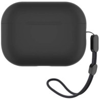 Чохол для навушників Blueo Liquid Silicone Case Airpods Pro 2 Black (P010-BLK)