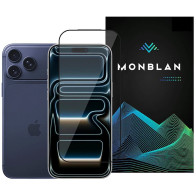 Захисне скло Monblan для iPhone 17 Pro 2.5D Anti Static 0.26mm [Dust-Proof] (Black)