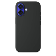 Чохол-накладка Monblan Magnetic Silicone MagSafe for iPhone 16 Black