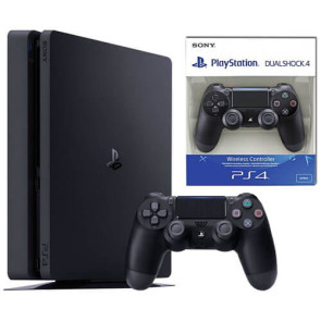 Ігрова приставка Sony PlayStation 4 Slim (PS4 Slim) 500GB Black DualShock Bundle