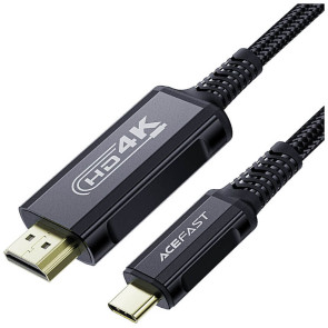 Кабель Acefast USB-C to HDMI Black (C1-10)