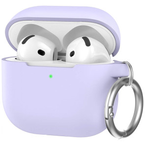 Чохол AhaStyle Silicone Case for Airpods 4 Lavender (CP-196-LR)