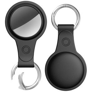 Аксесуар AhaStyle TPU Protective Case for AirTag Black (WG38-BK)