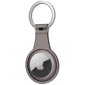 Аксесуар AhaStyle Transparent TPU Secure Holder for AirTag Grey (CP-WG35-CG)