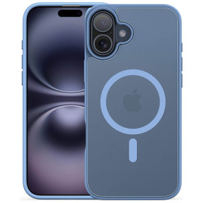 Чохол-накладка Alabay for iPhone 16 Cloud Matte Series Light Blue