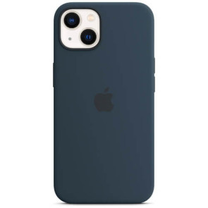 Чохол-накладка Apple iPhone 13 Mini Silicone Case Abyss Blue