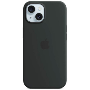 Чохол-накладка Apple iPhone 15 Silicone Case with MagSafe Black (MT0J3)