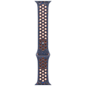 Ремінець Apple Watch 42/44/45/49mm Blue Flame Nike Sport Band M/L (MUV93)