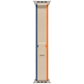 Ремінець Apple Watch 49mm Trail Loop Orange/Beige S/M (MT5W3)