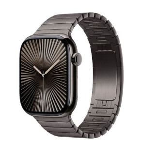 Apple Watch Series 10 46mm Slate Titanium Case with Link Bracelet (MX173)