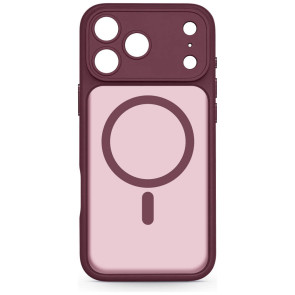 Чохол ArmorStandart Lush MagCase for Apple iPhone 18 Pro Dark Cherry (ARM92547)