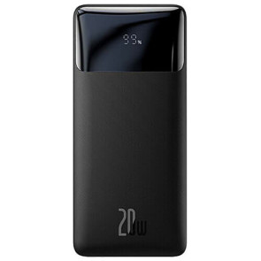 Зовнішній акумулятор Baseus Bipow Digital Display 20W 20000mAh Black (PPDML-M01)