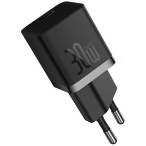 Мережевий зарядний пристрій Baseus GaN5 Fast Charger (mini) 1C 30W Black (CCGN070401)