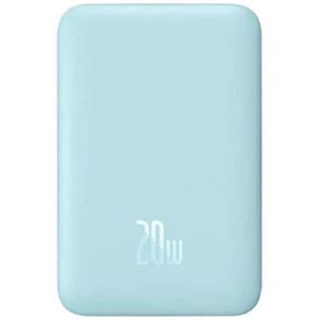 Зовнішній акумулятор Baseus Magnetic Mini Wireless Fast Charge Power Bank 10000mAh 20W Blue (PPCX110103)