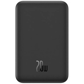 Зовнішній акумулятор Baseus Magnetic Mini Wireless Fast Charge 5000mAh 20W з кабелем Cluster Black (P10022107113-00)