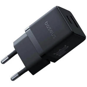 Мережевий зарядний пристрій Baseus Palm Fast Charger 30W Black (P1011160A113-00)