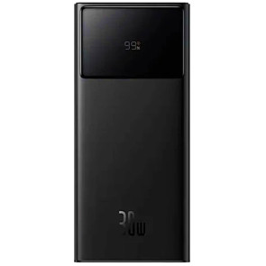 Зовнішній акумулятор Baseus Star-Lord Display 30W 30000 mAh Black (P10022905113-00)