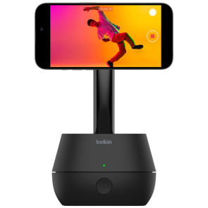 Бездротовий зарядний пристрій Belkin Auto-Tracking MagSafe Stand Pro Black (MMA008VF05BK)