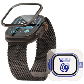 Захисне скло Blueo for Apple Watch Ultra 1/2/3 49mm Black Titanium (PB4-49BLKT)