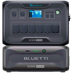 Зарядна станція BLUETTI AC500 + B300K Expansion Battery