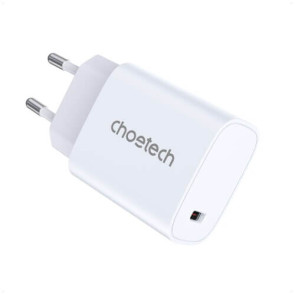 Мережевий зарядний пристрій Choetech 20W Charger White (Q5004-EU-WH)