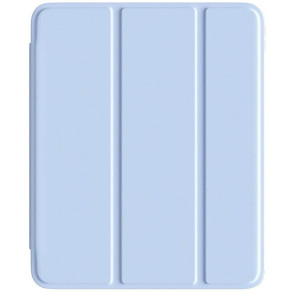 Чохол-книжка Comma for iPad Air 11'' M2-M4 Joy PU with Pencil Slot Series Light Blue