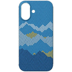 Чохол-накладка Comma Woven Ultra-Thin Kevlar Magnetic Shockproof Series for iPhone 17 (Mountain View)
