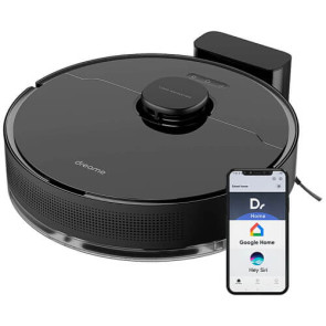 Робот-пилосос із вологим прибиранням Dreame Bot D10S Pro Black ГАРАНТІЯ 3 міс.