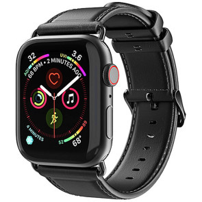 Ремінець Dux Ducis Business Series for Apple Watch 42/44/45/46/49mm (Black)
