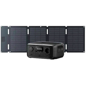 Зарядна станція EcoFlow RIVER 3 UPS with Solar Panel 45w (EF-PR705-UPS-B-45W-EU) ГАРАНТІЯ 12 міс.