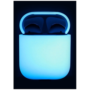 Чохол для навушників Elago Silicone Case for Airpods Nightglow Blue (EAPSC-LUBL)