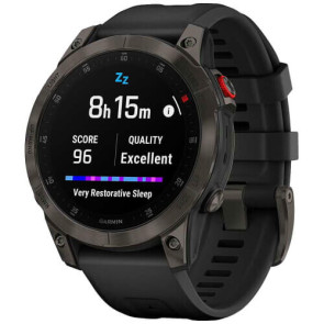 Смарт-годинник Garmin Epix Gen 2 Sapphire Black Titanium (010-02582-10/11)