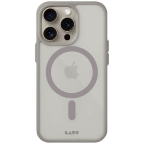 Чохол-накладка LAUT HUEX PROTECT for iPhone 15 Pro Max with MagSafe Grey (L_IP23D_HPT_GY)