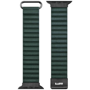 Ремінець LAUT NOVI LUXE for Apple Watch 38/40/41/42 (10gen)mm Green (L_AWS_NL_GN)