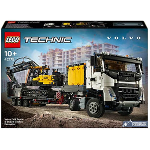 Авто-конструктор LEGO Technic Вантажівка Volvo FMX та електричний екскаватор EC230 (42175)
