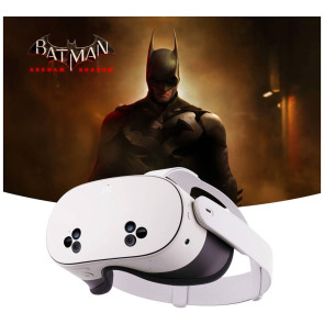 Окуляри віртуальної реальності Meta Quest 3S 128 GB Batman Arkham Shadow Bundle ГАРАНТІЯ 12 міс.