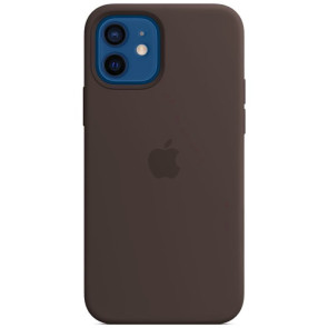 Чохол-накладка Apple iPhone 12/12 Pro Silicone Case with MagSafe Black (MHL73)